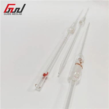 Лабораторная стеклянная мерная пипетка 100 мл