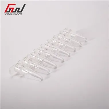 Лабораторная ПЦР трубка 8 Полоса