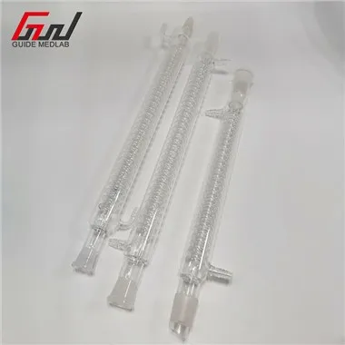 Лабораторный стеклянный конденсатор 500 мм