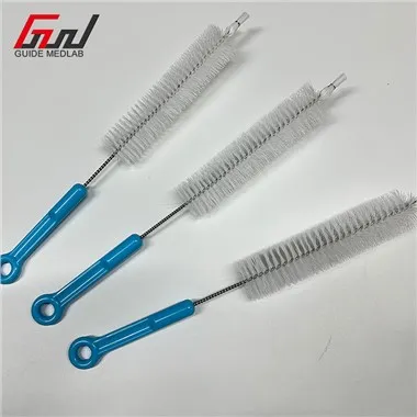 Кисть для пробирок в лаборатории